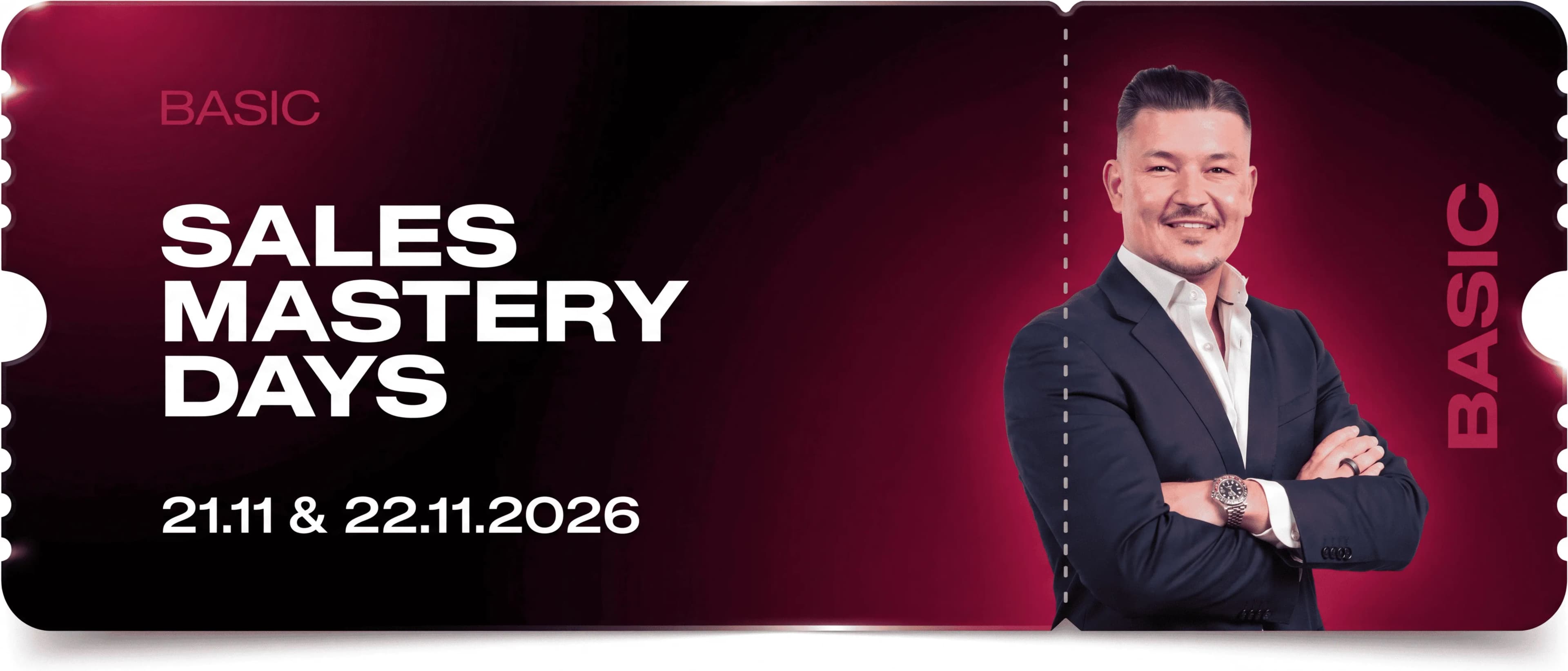 Basic Ticket — Sales Mastery Days