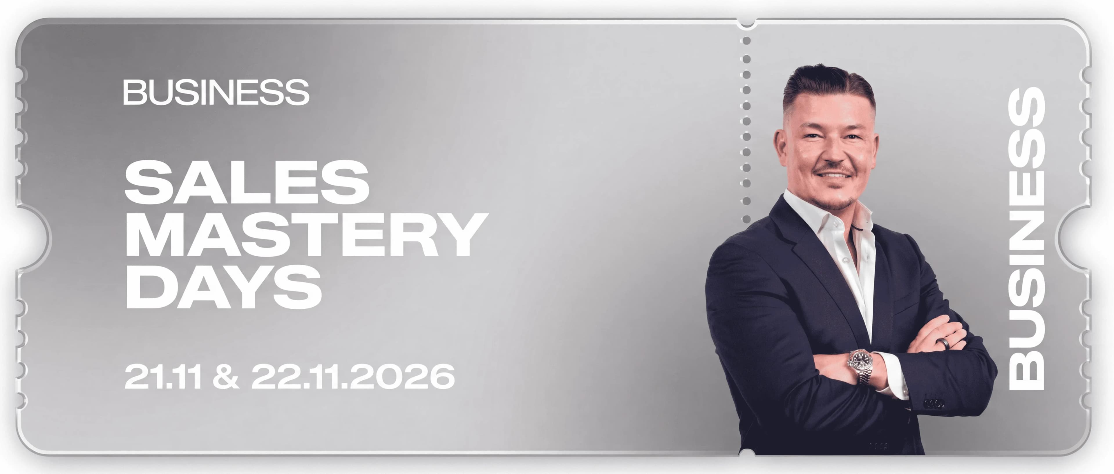 Business Ticket — Sales Mastery Days